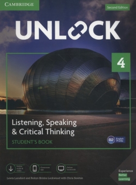 Unlock 4 Listening, Speaking & Critical Thinking Student's Book - Lewis Lansford, Robyn Brinks Lockwood, Chris Sowton