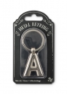 Silver Letter Keyring - brelok do kluczy litera A