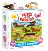 Dzieci kontra Rodzice. Puzzle Jamniki Wiek: 3+