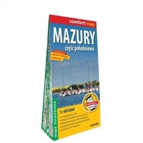 Comfort!map Mazury. Część południowa 1:60 000 - Opracowanie zbiorowe