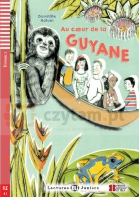 LF Au coeur de la Guyane książka + CD A1