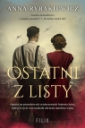 Ostatni z listy Anna Rybakiewicz