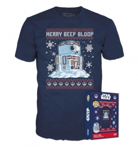 Koszulka Funko Boxed Tee: Star Wars: R2-D2 Snowman - S