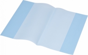 OKLADKA NA ZESZYT A4 PP X10 NIEBIESKI PANTA BPZ - 0302-0067-03