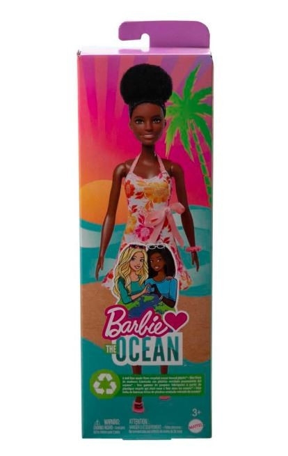 Lalka Barbie Loves the Ocean Sukienka w kwiaty (HLP93)