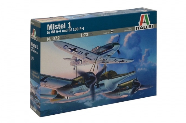 Mistel 1 Ju 88 A - 4 and BF 109 F-4