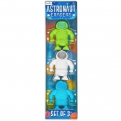 Gumki do ścierania Astronauci - 3 sztuki