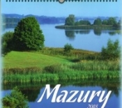 Kalendarz wieloplanszowy Mazury 33x33 2018