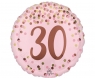 Balon foliowy Pretty pink 30th Birthday 46cm