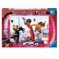 Ravensburger, Puzzle XXL 100: Miraculum: Biedronka i Czarny Kot (894727)
