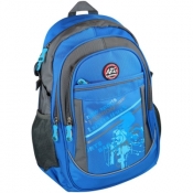 Plecak ARE 400x290x135 mm niebieski (PL-1601)