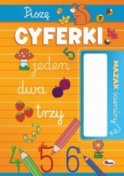 Mazak ścieralny Piszę cyferki - Elżbieta Korolkiewicz