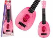 Ukulele mini gitara 4 struny brzoskwinia różowa