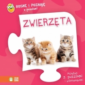 Rosnę i poznaję z puzzlami Zwierzęta