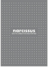 Blok A4/60K Narcisuss kropki szary (6szt)