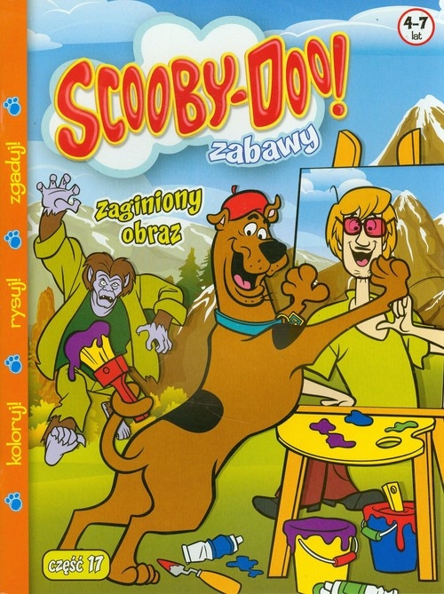 SCOOBY-DOO ZABAWY ZAGINIONY OBRAZ