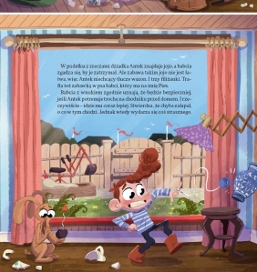 Antek z babcią we wnętrzu Ziemi. Tom 4 - Thomas Brunstrøm