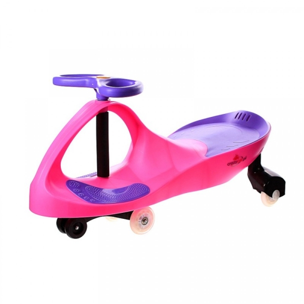 Crazycar Jeździk grawitacyjny, różowo-fioletowy (99728)