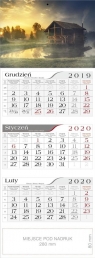Kalendarz 2020 Trójdzielny Przystań CRUX