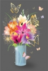  Karnet Uniwersalny - Sofisticated Flowers
