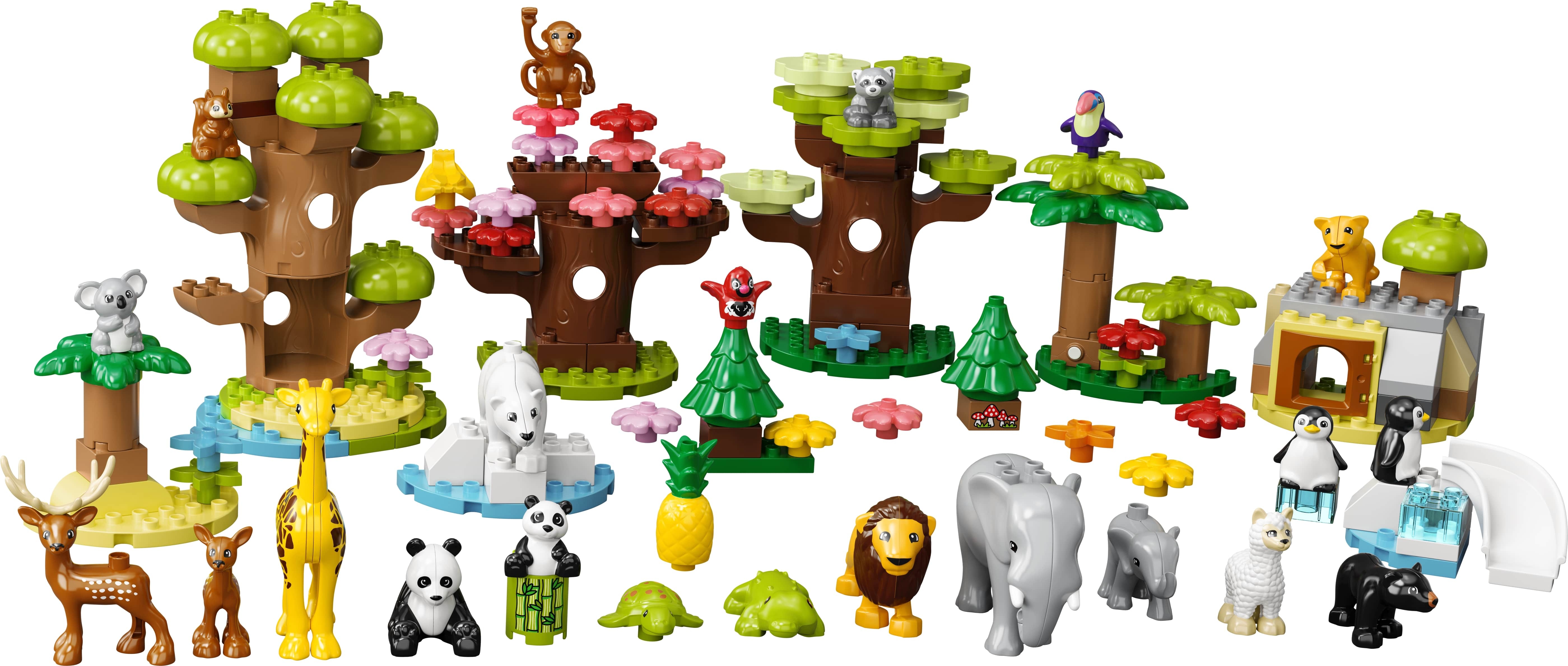 LEGO Duplo: Dzikie zwierzęta świata (10975)