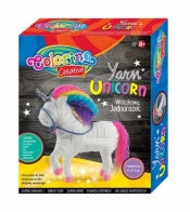 Kids Creative zestaw z włóczką "Jednorożec" (36728PTR)
