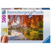 Ravensburger, Puzzle 500: Spokojny młyn (136728)
