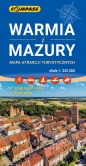 Warmia i Mazury - mapa atrakcji turystycznych 1:225 000