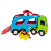 Mówiące auto z lawetą - niebieski (SP82972 AN01)