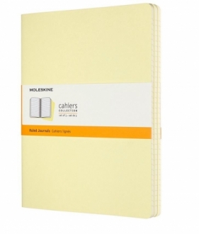 Zestaw 3 zeszytów Cahier Journals 19x25 linie