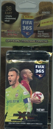 Adrenalyn XL FIFA 365 Blister z kartami 36 + 3