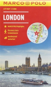 City map Marco Polo London 1:12 000 - Praca zbiorowa