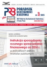 Instrukcja sporządzania  rocznego sprawozdania  finansowego za 2014 r. w