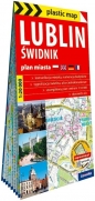 Lublin, Świdnik - plan miasta 1:20 000 laminowana - Opracowanie zbiorowe