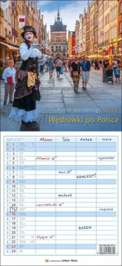 Kalendarz 2022 Wielopl. - Wędrówki po Polsce PP