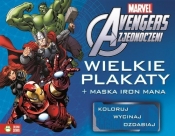 Avengers Wielkie plakaty + maska Iron Mana - Praca zbiorowa
