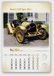 Kalendarz 2015 Samochody retro - <br />