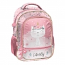  Plecak dwukomorowy szkolny - Cute Kitty