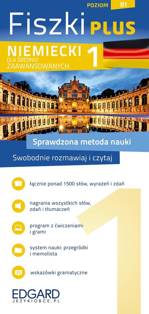 Niemiecki Fiszki PLUS dla średnio zaawansowanych 1