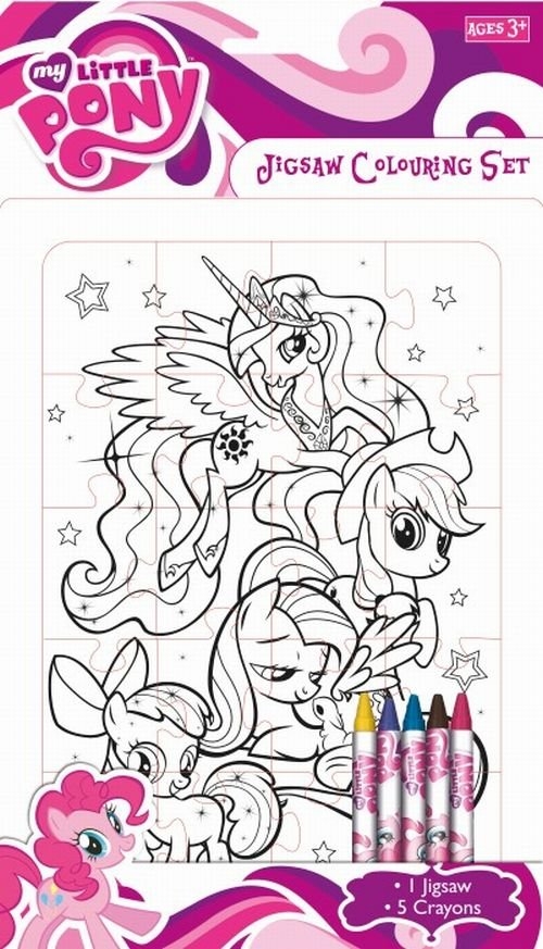 Puzzle do kolorowania My Little Pony 20