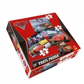 Puzzle 3w1 Auta 2 (34073)