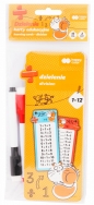 Karty edukacyjne – Dzielenie, 15 kart, 2 pisaki, Happy Color