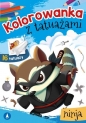 Kolorowanka z tatuażami. Ninja