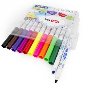 Pisaki EASY Kids spiralne zapachowe, 12 kolorów