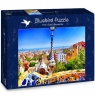 Bluebird Puzzle 1000: Barcelona, Park Gaudiego (70273)