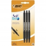  Długopis Soft Feel BIC czarny blister 3szt