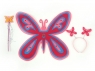 Skrzydełka Adar motylka a la filc, z różdżką i opaską (443730)