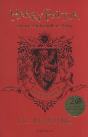 Harry Potter and the Philosopher's Stone Gryffindor Edition - J.K. Rowling