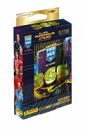 Mini puszka Fifa 365 Adrenalyn XL 2025, 1 szt