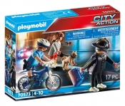 Playmobil City Action: Policyjny rower - Pościg za kieszonkowcem (70573)
